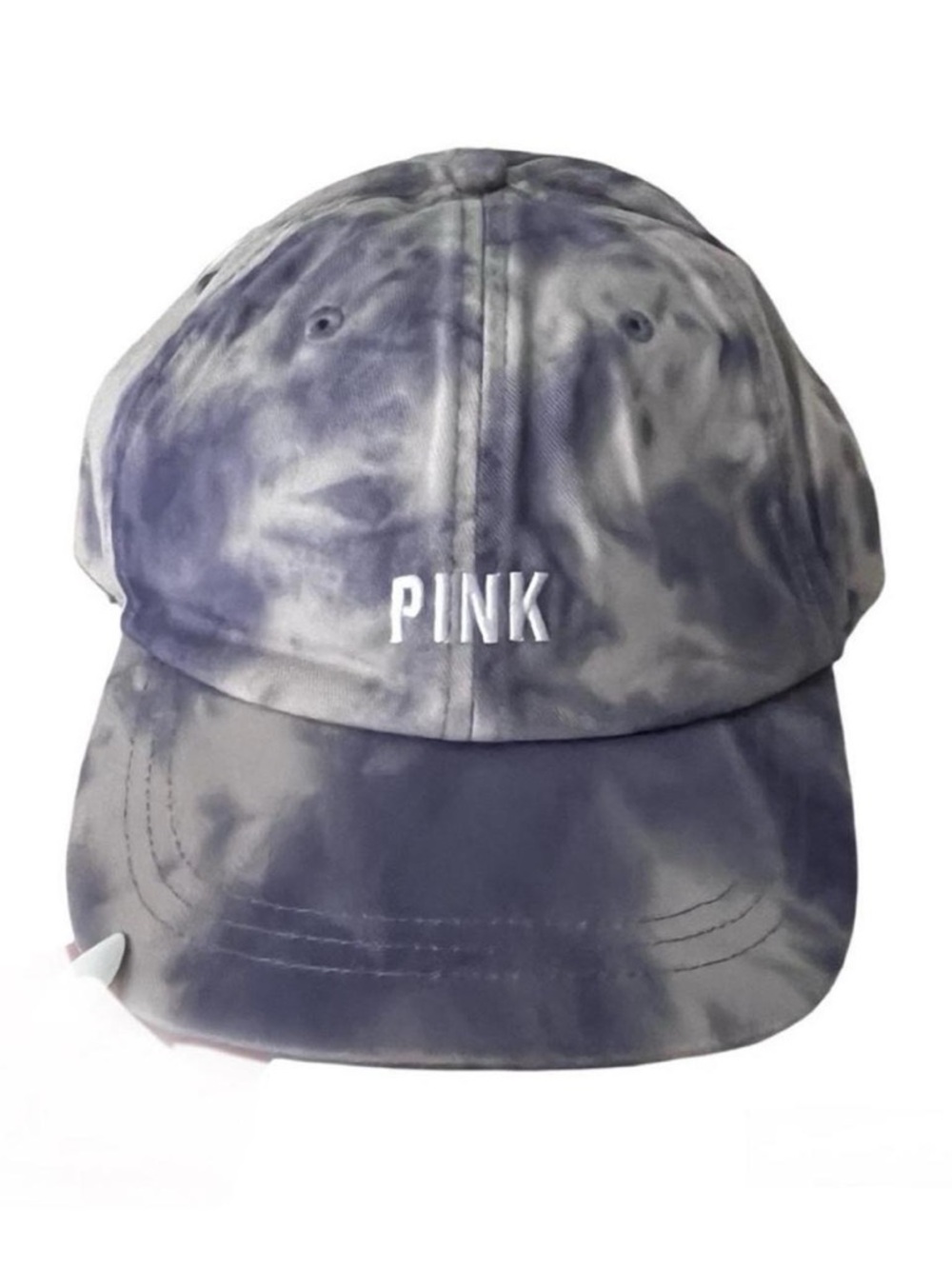 PINK Victoria's Secret Kids Tie-Dye Cap — Lavender/Gray